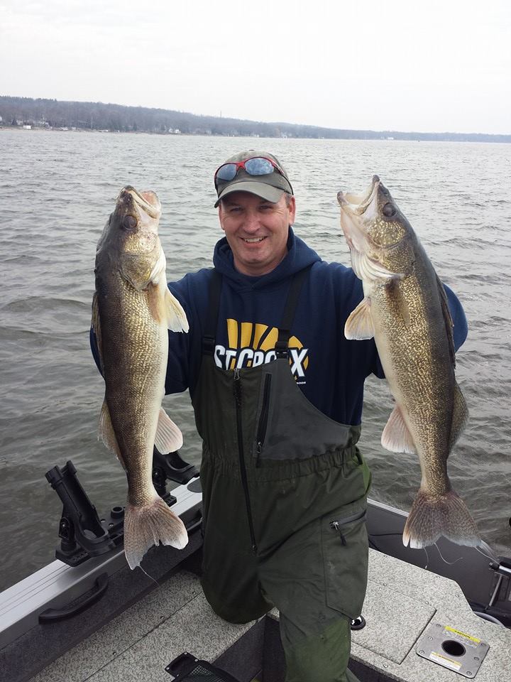 Wisconsin open water fishing rates, Lake Koshkonong, Lake Waubesa, Lake